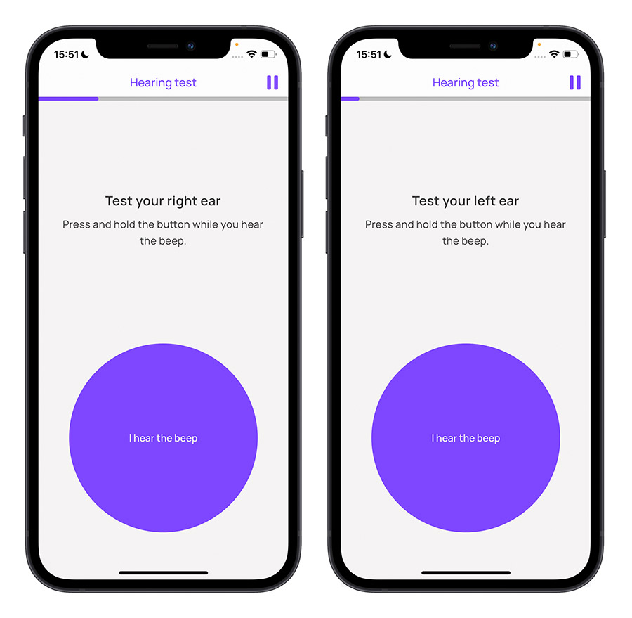 iPhone 測量聽力 App AirPods