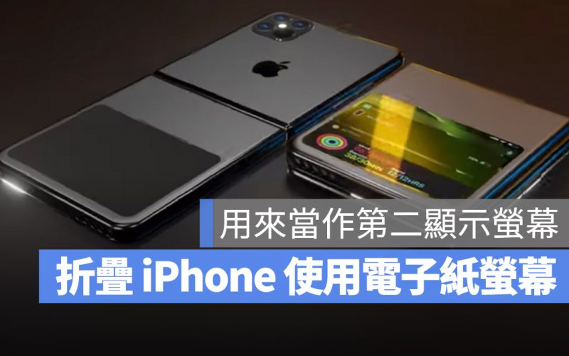 電子紙螢幕 折疊 iPhone