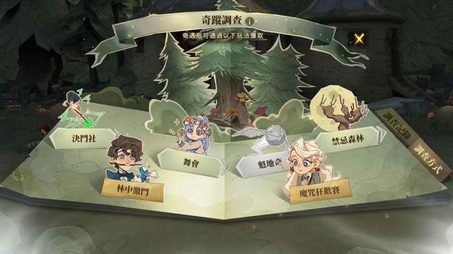 哈利波特魔法覺醒 神奇蹤跡 奇蹤調查