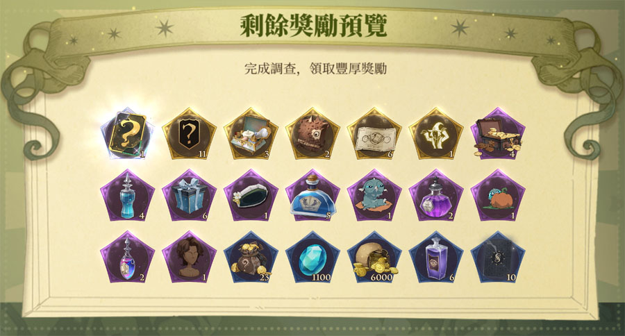 哈利波特魔法覺醒 神奇蹤跡 奇蹤調查