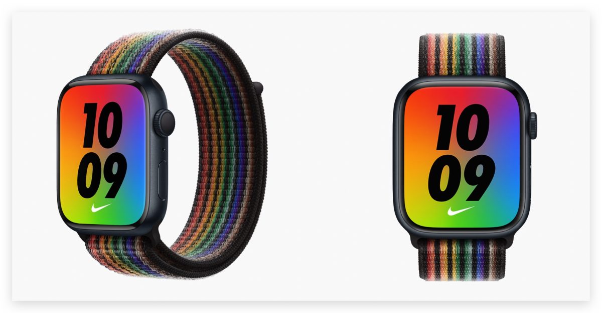 Apple Watch 同志驕傲月 彩虹錶帶