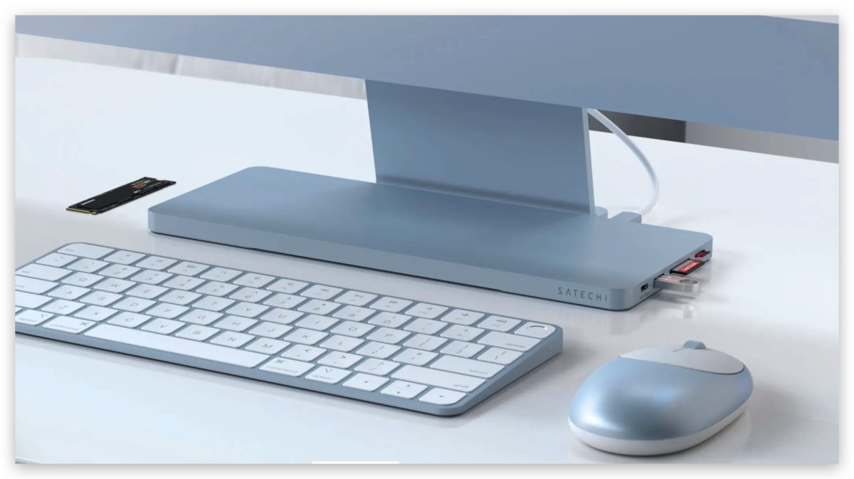 Satechi dock iMac Hud