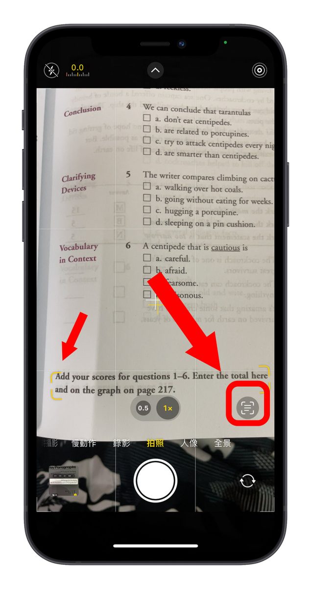 iOS 16 原況文字 翻譯