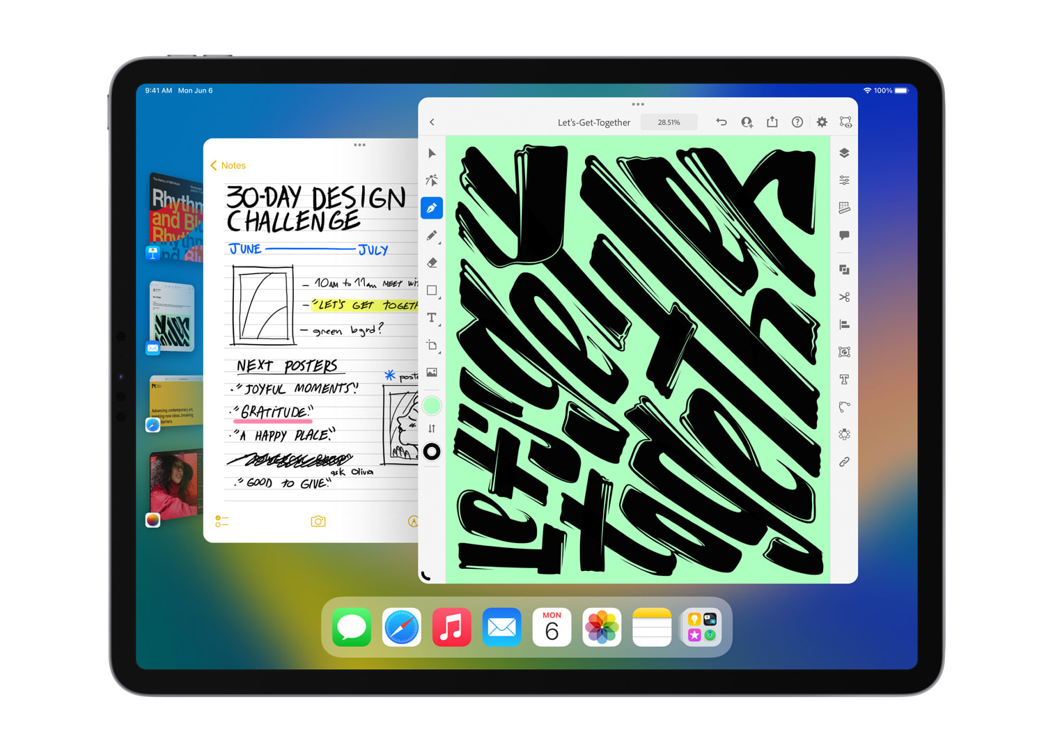 WWDC 2022 iPadOS 16 iPadOS 幕前調度 Stage manager