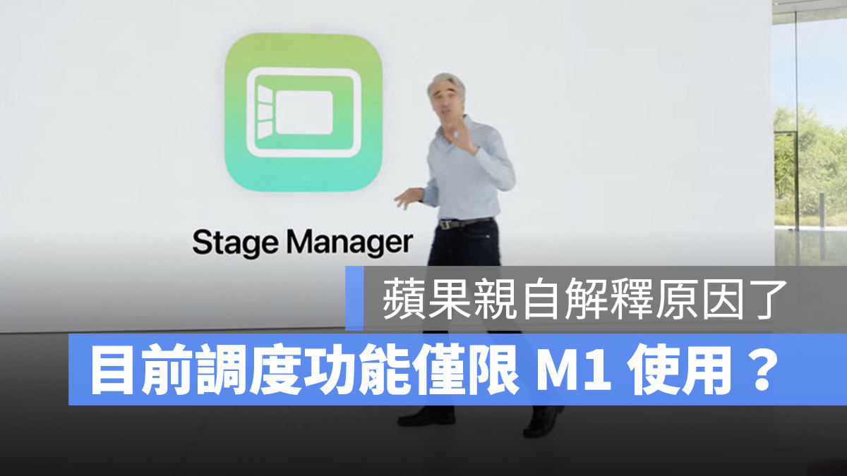 WWDC 2022 iPadOS 16 iPadOS 幕前調度 Stage manager