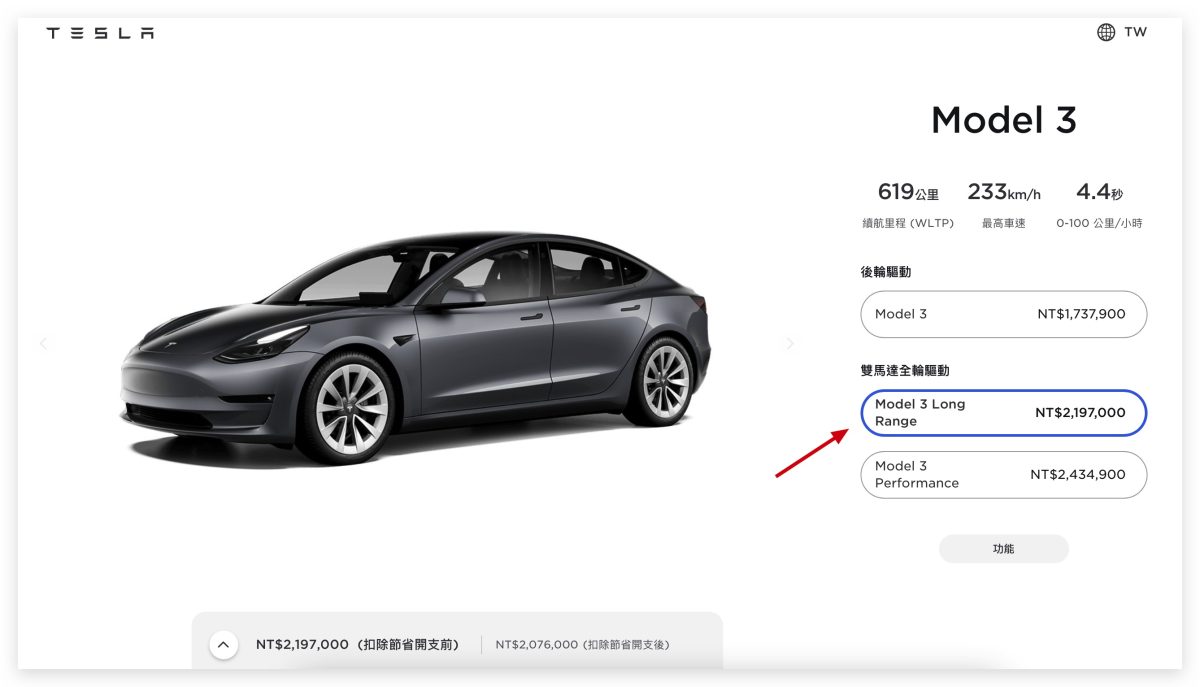 特斯拉 Tesla 漲價 Model 3 Model Y Model X Model S