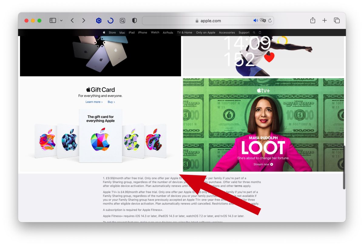 Apple 禮品卡 歐洲 BTS