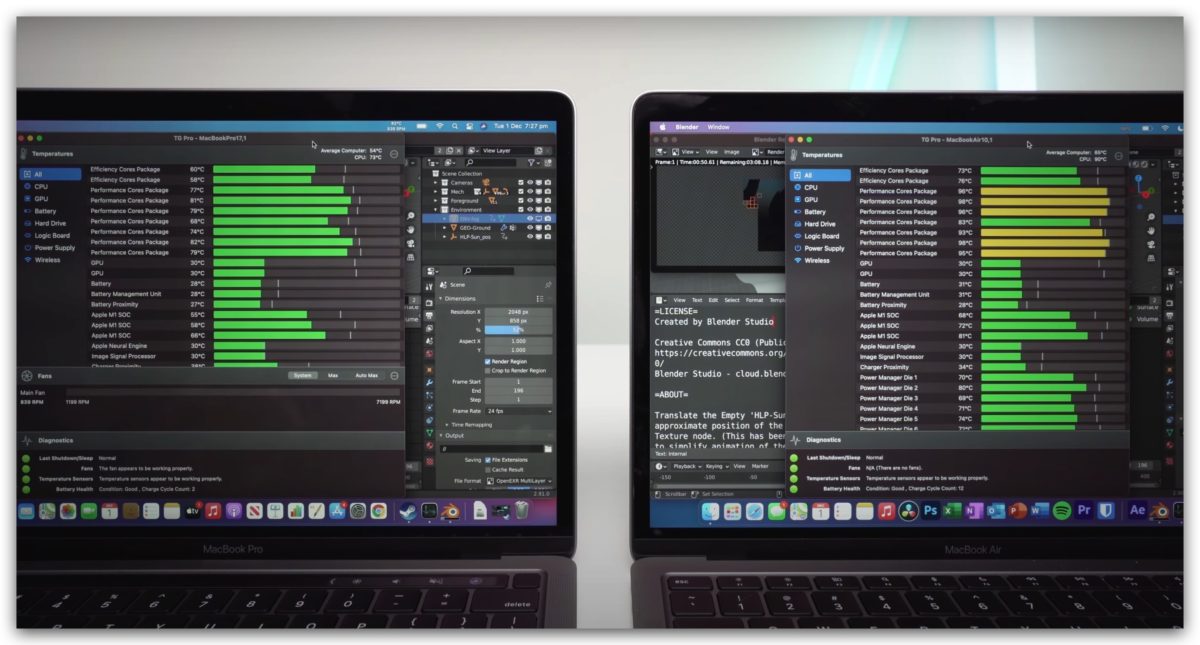 M2 MacBook Pro MacBook Air 比較