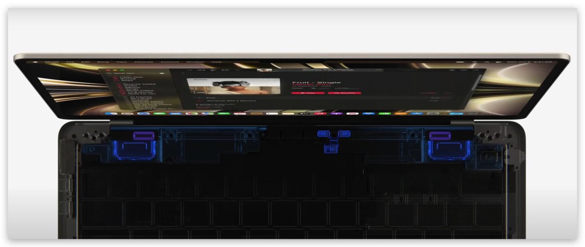 M2 MacBook Pro MacBook Air 比較 揚聲器喇叭