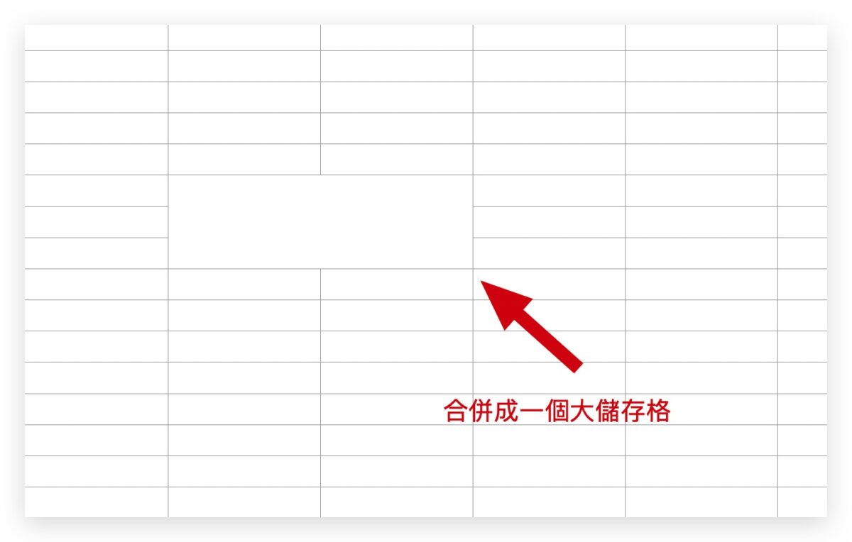 Numbers 合併儲存格 快捷鍵 方法 合併輸入格