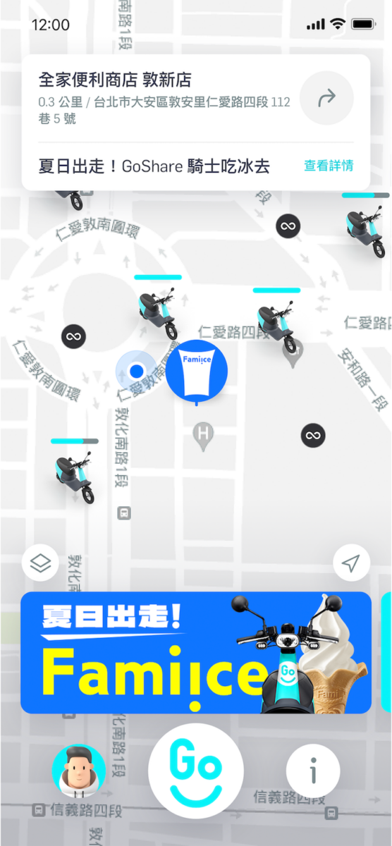 Gogoro GoShare 夏日出走