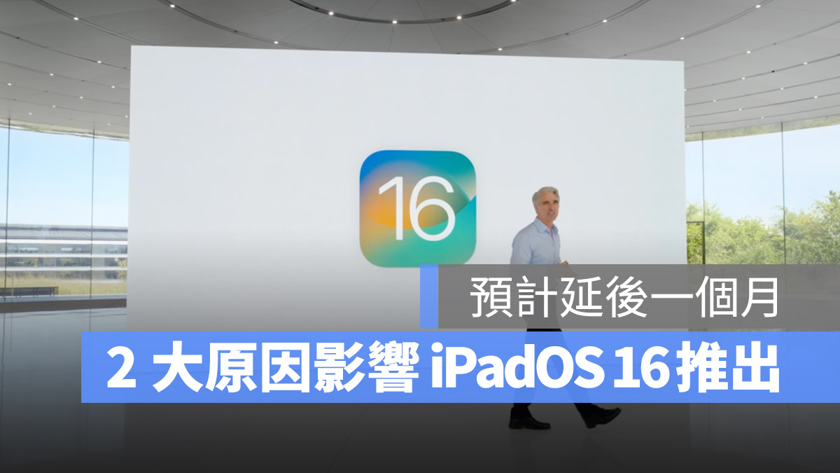 iPadOS 16 Stage Manager 幕前調度 M2 iPad