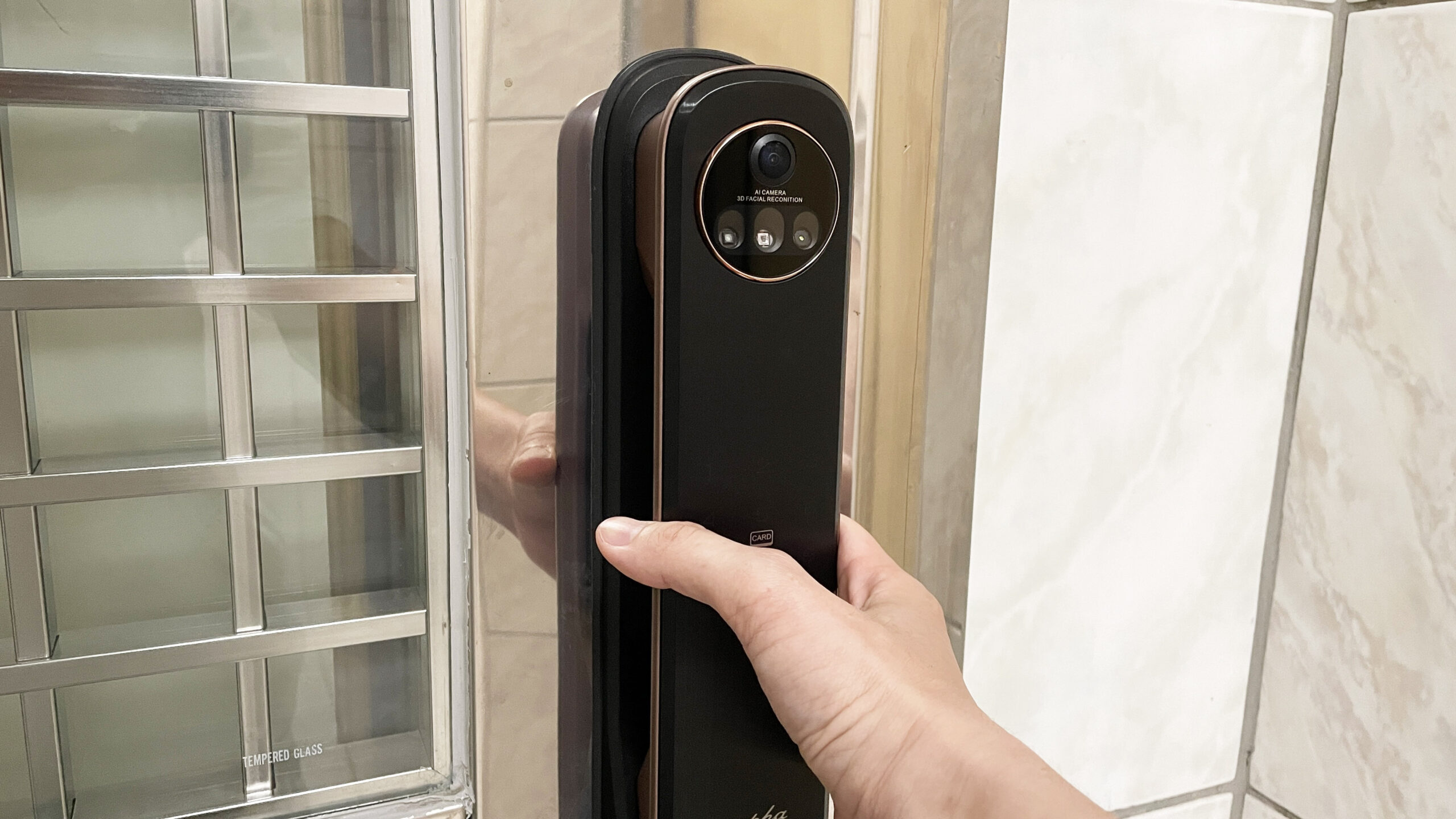 arpha M1 3D 人臉辨識靜音智慧電子鎖 電子鎖 推薦