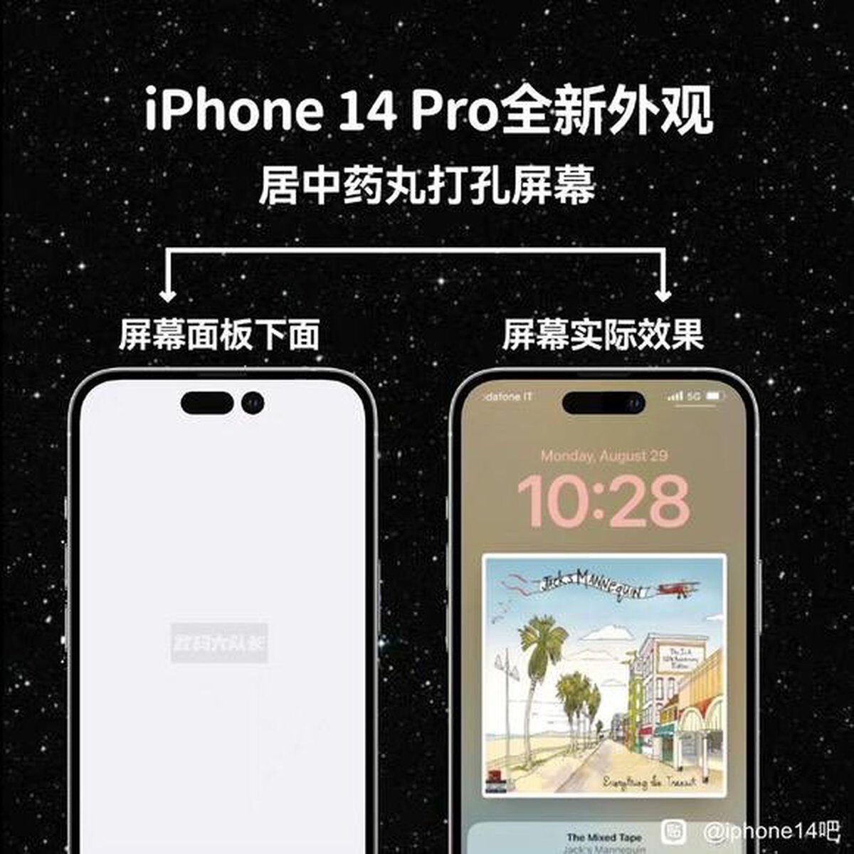 2022 蘋果秋季發表會 iPhone iPhone 14 iPhone 14 Pro 瀏海 膠囊瀏海