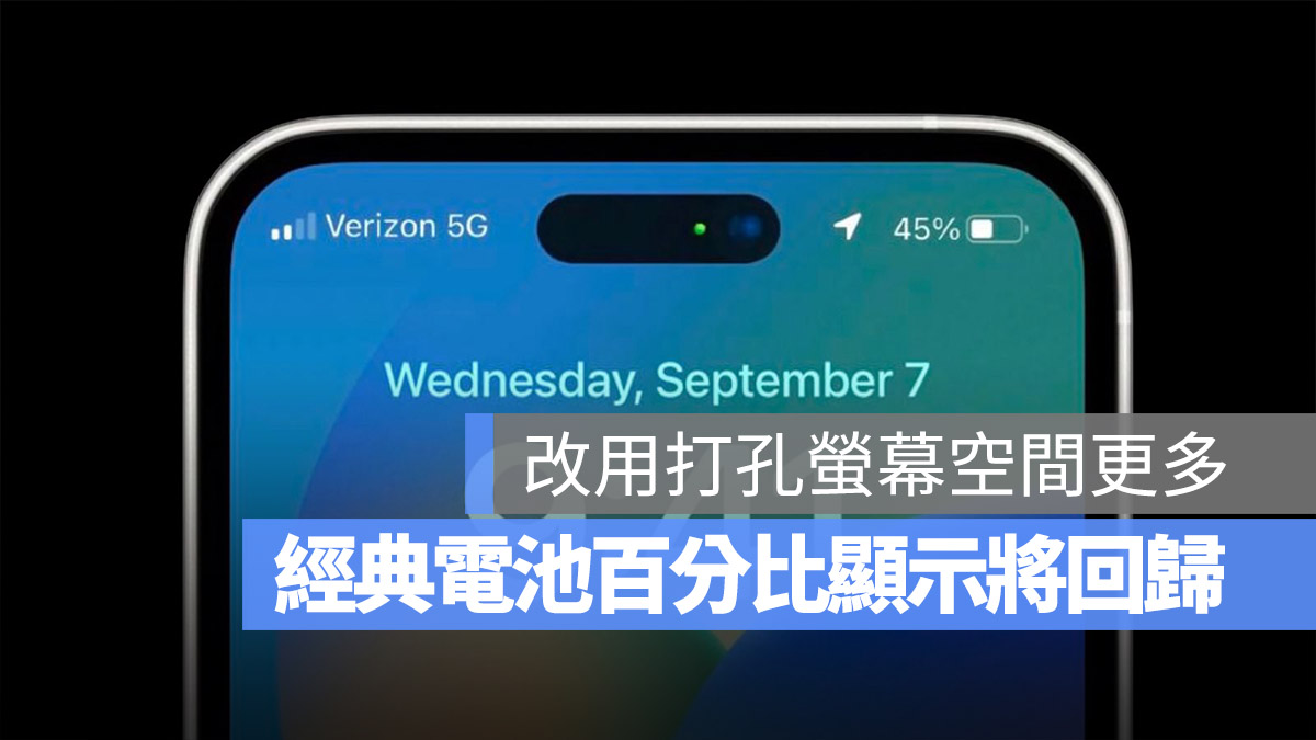iPhone 14 電池百分比 iOS 16