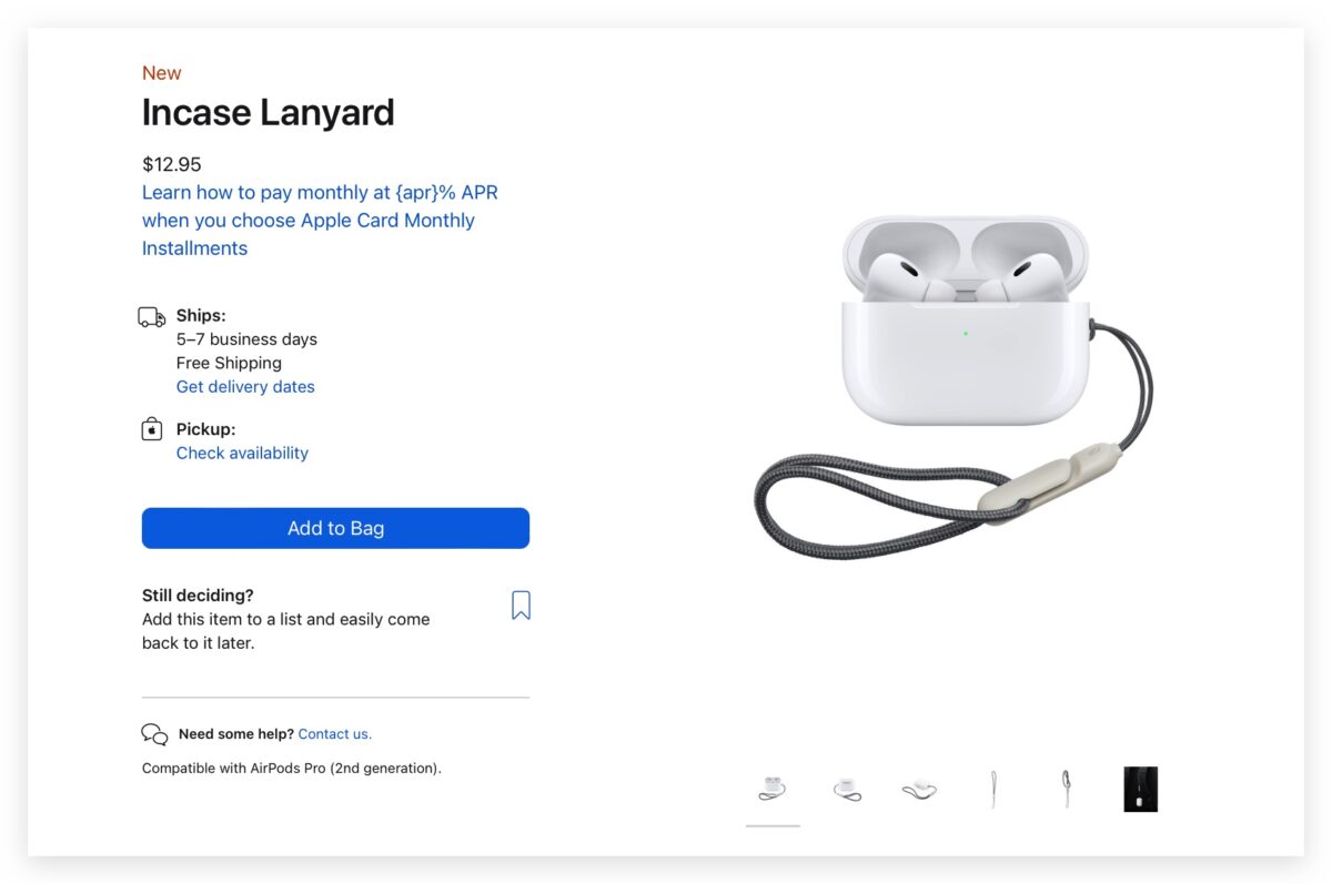 AirPods Pro 2 掛繩