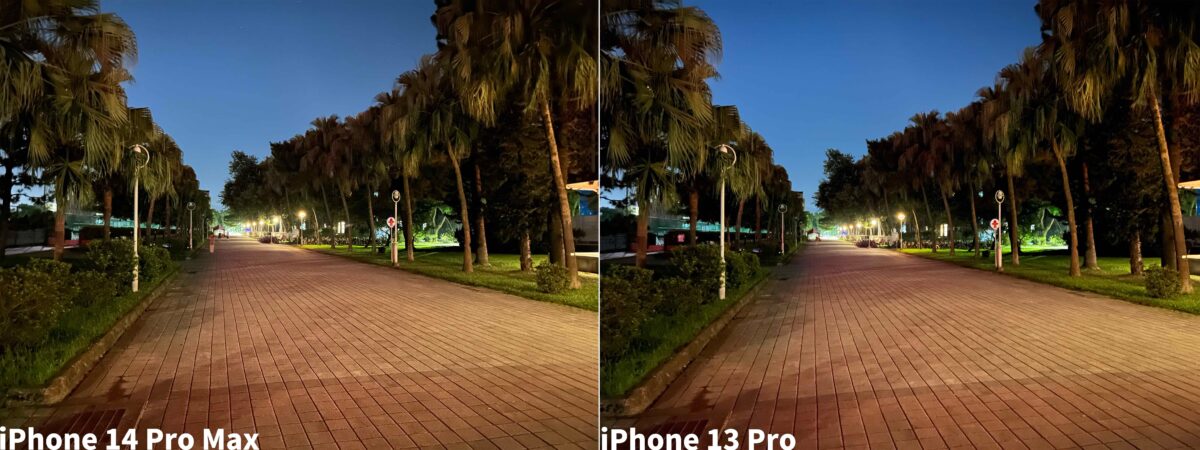iPhone 14 Pro 夜拍實測