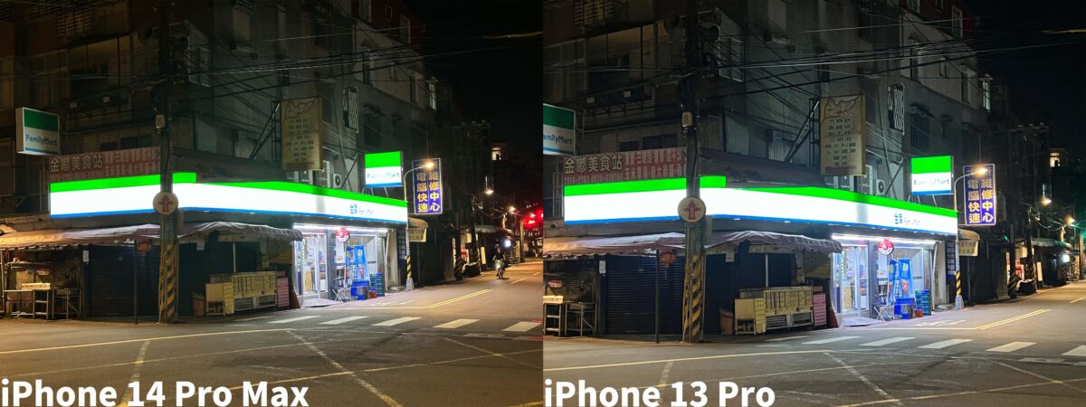 iPhone 14 Pro 夜拍實測