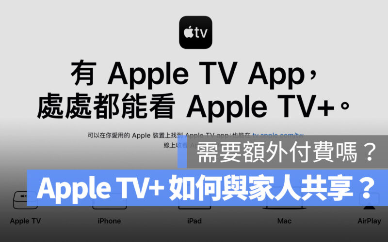 Apple TV+ 是免費的嗎？有家庭共享方案嗎？這裡替你解答