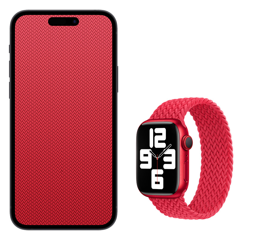Apple Watch 編織錶帶 iPhone 桌布