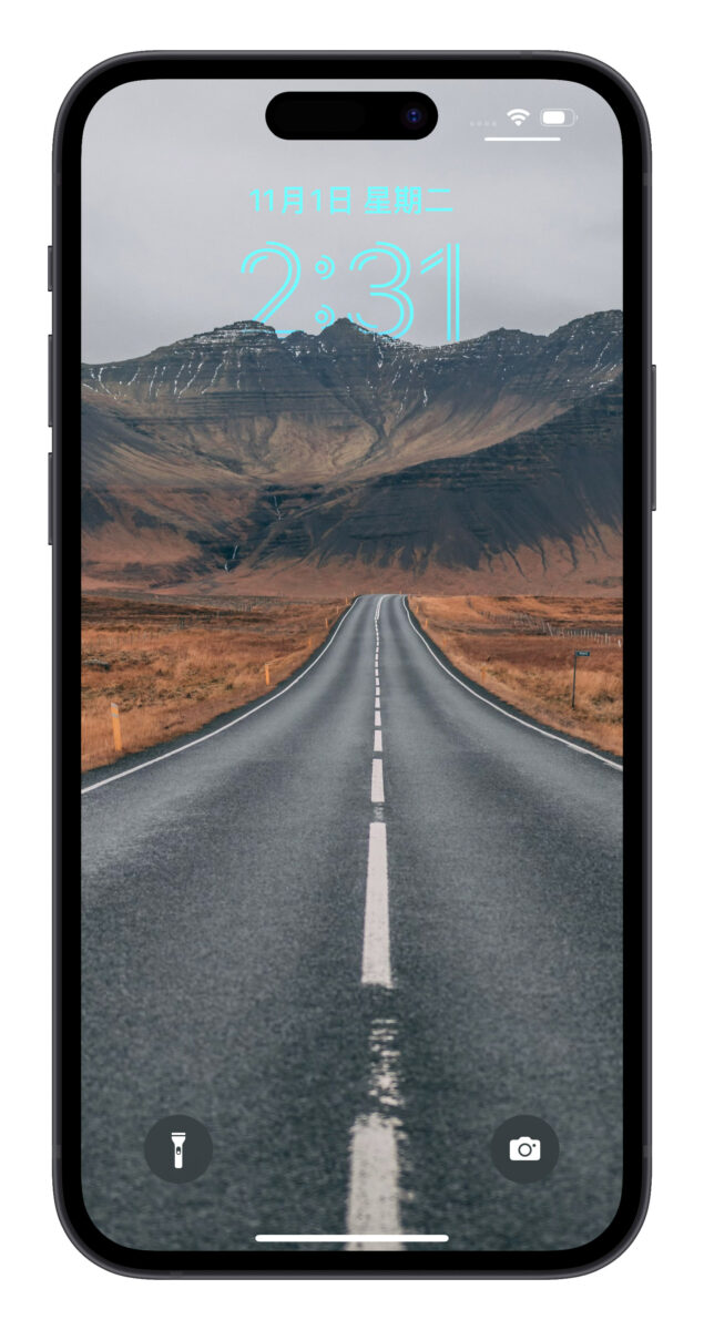 iOS 16 鎖定畫面 iPhone 桌布