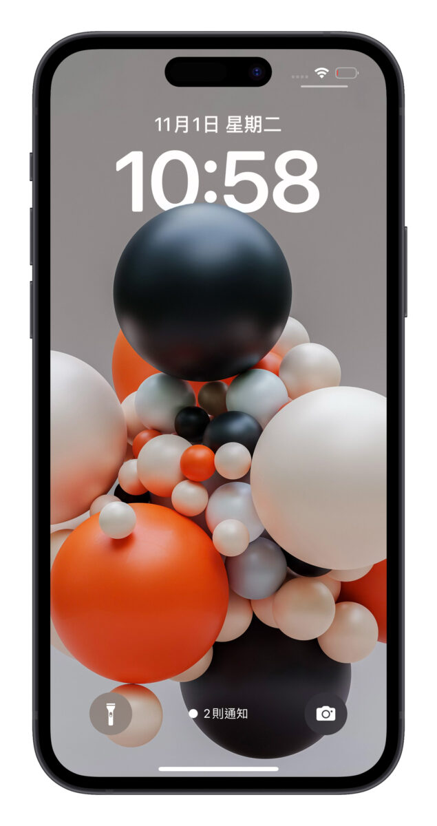 iOS 16 鎖定畫面 iPhone 桌布