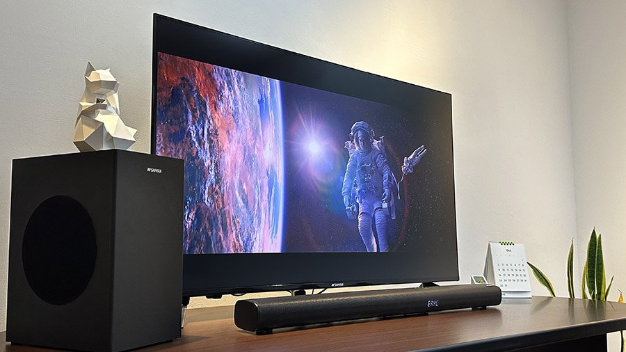 SANSUI 山水 家庭劇院 4K QLED 高畫質電視 聲霸 SoundBar Dolby Atmos Vision 天空聲道