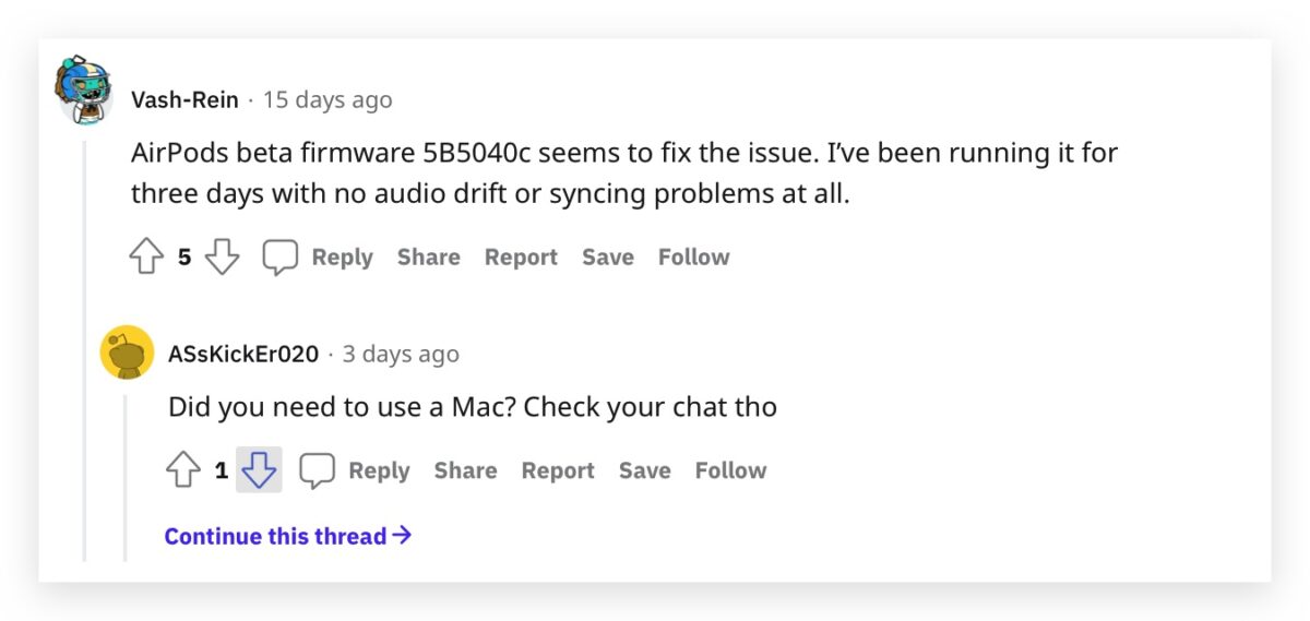 AirPods Pro 2 聲音不同步 飄移 韌體更新