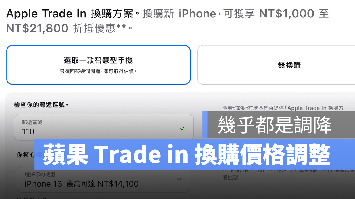 Apple Trade in 換購