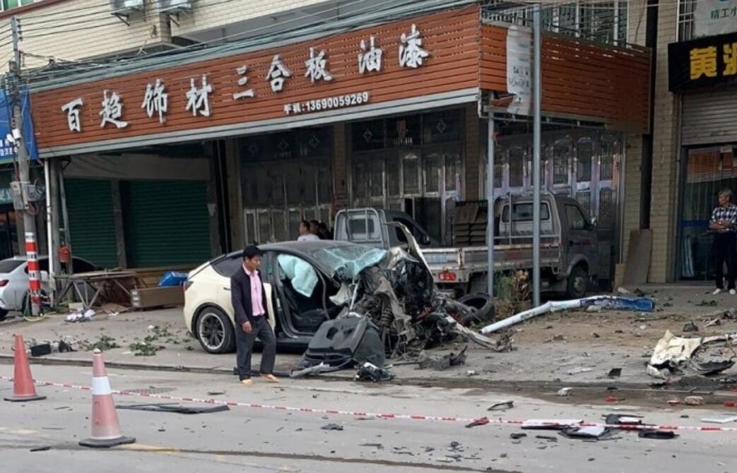 特斯拉 Tesla Model Y 車禍 事故 意外