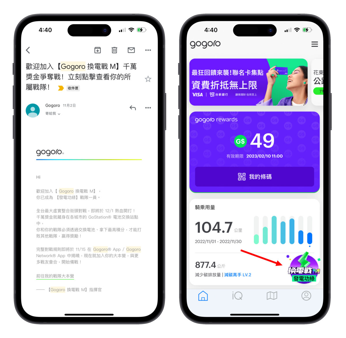 Gogoro Gogoro Network Gogoro 換電戰 M Gogoro Rewards Gogoro Rewards 聯名卡