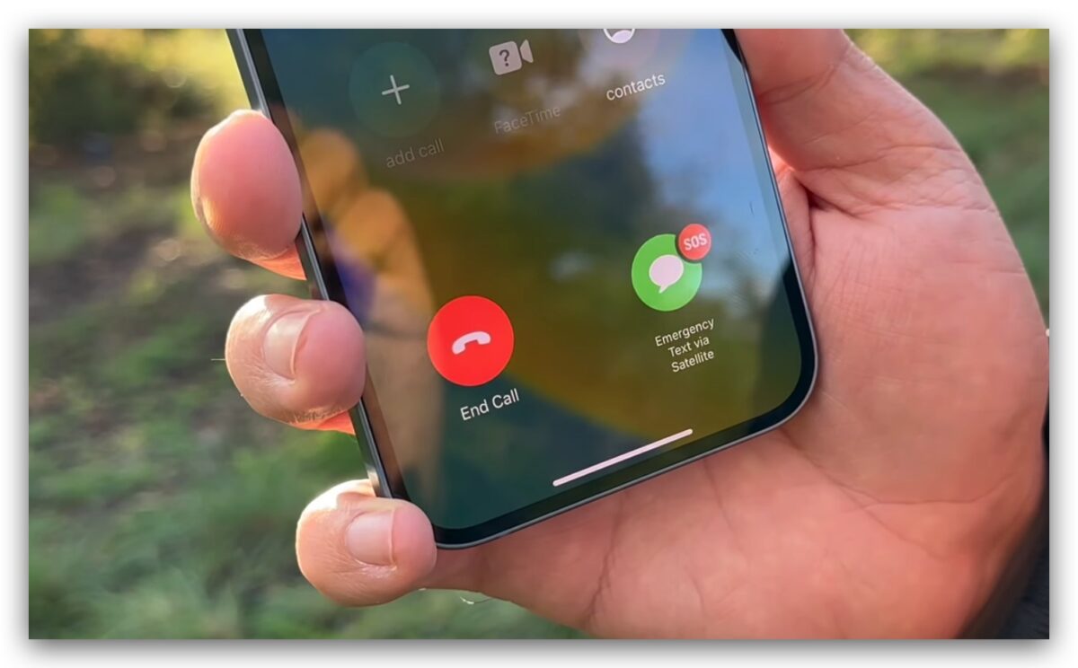 iPhone 衛星緊急服務 SOS 緊急聯絡電話