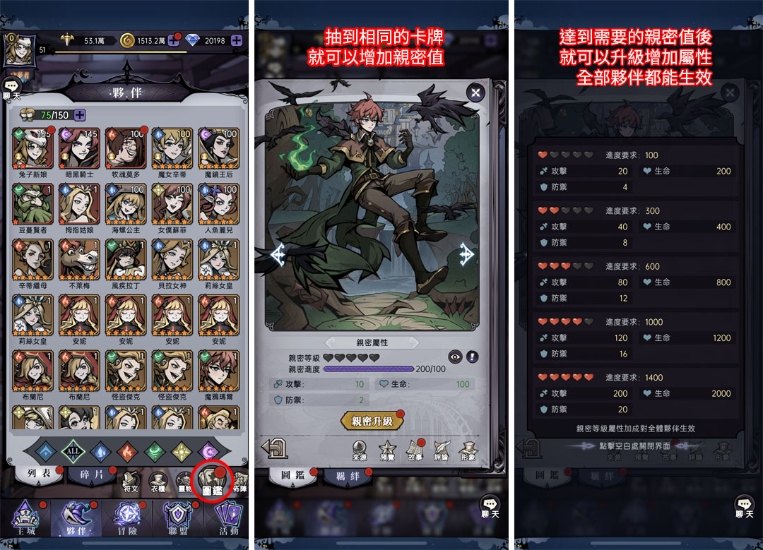 魔鏡物語 新手攻略 戰鬥力 放置手遊
