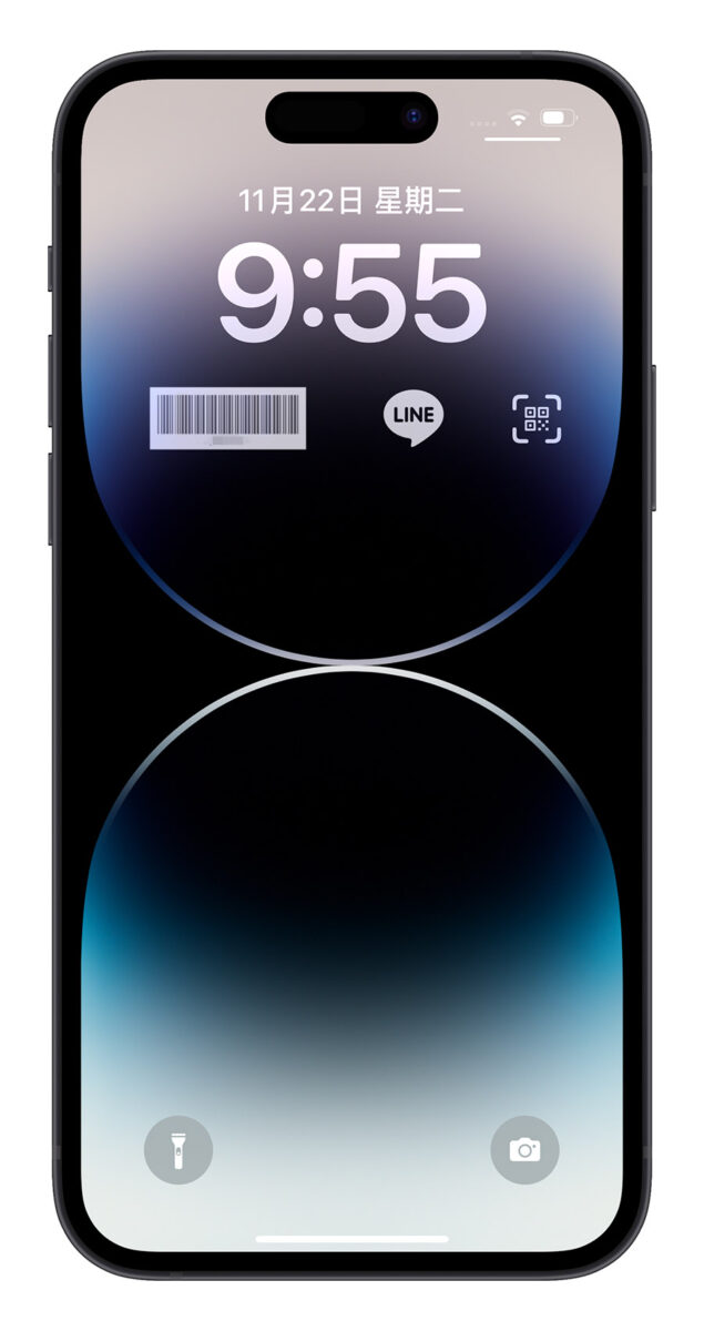 iPhone iOS 16 鎖定畫面 發票載具 條碼 iPhone Widget 小工具