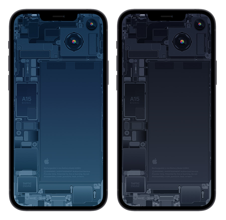 iPhone 14 iPhone 14 Pro 透明桌布
