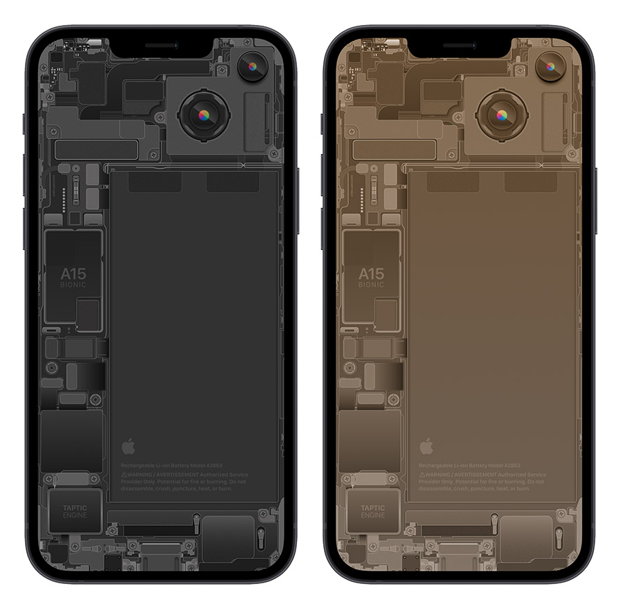 iPhone 14 iPhone 14 Pro 透明桌布