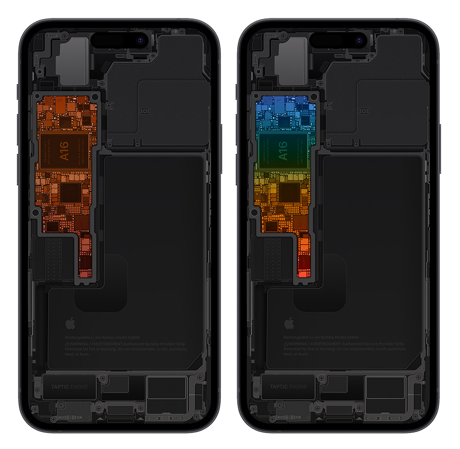 iPhone 14 iPhone 14 Pro 透明桌布