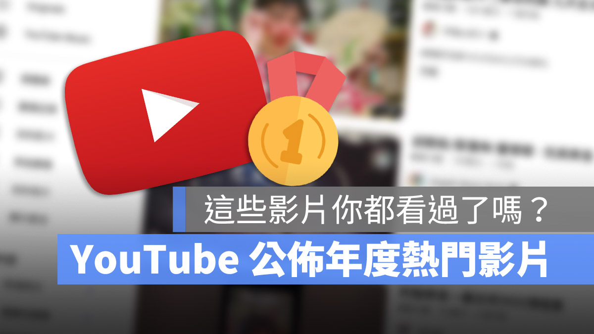 YouTube 2022 年度熱門影片 