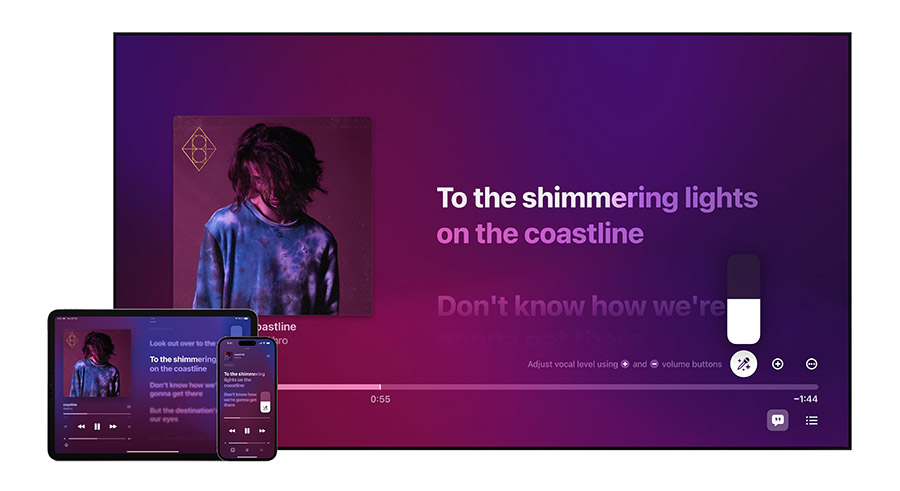 Apple Music 開唱 卡拉 OK 動態歌詞