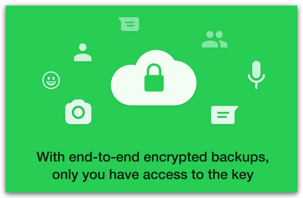 iCloud 端到端加密