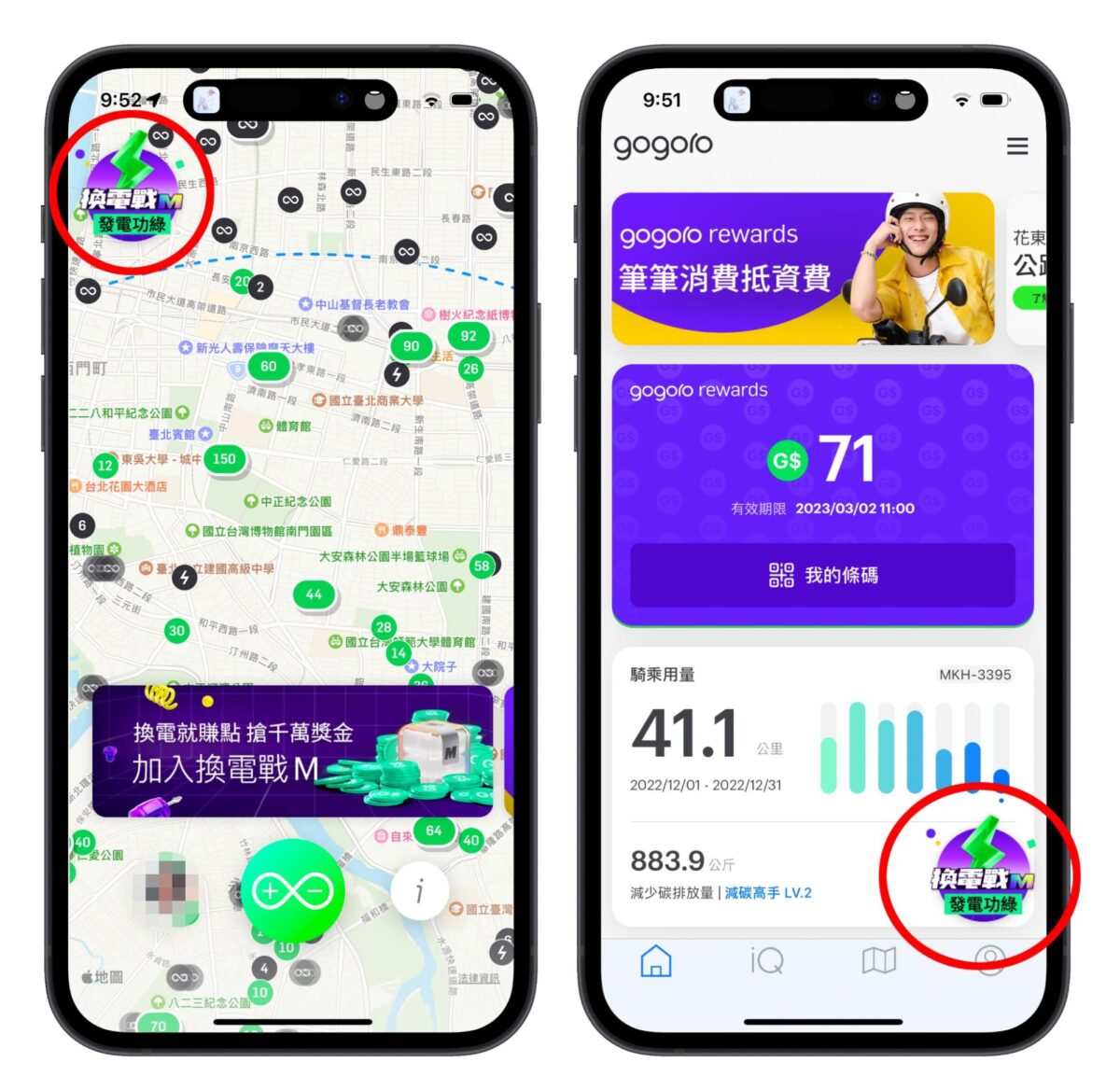 Gogoro Gogoro Network Gogoro 換電戰 M 換電站