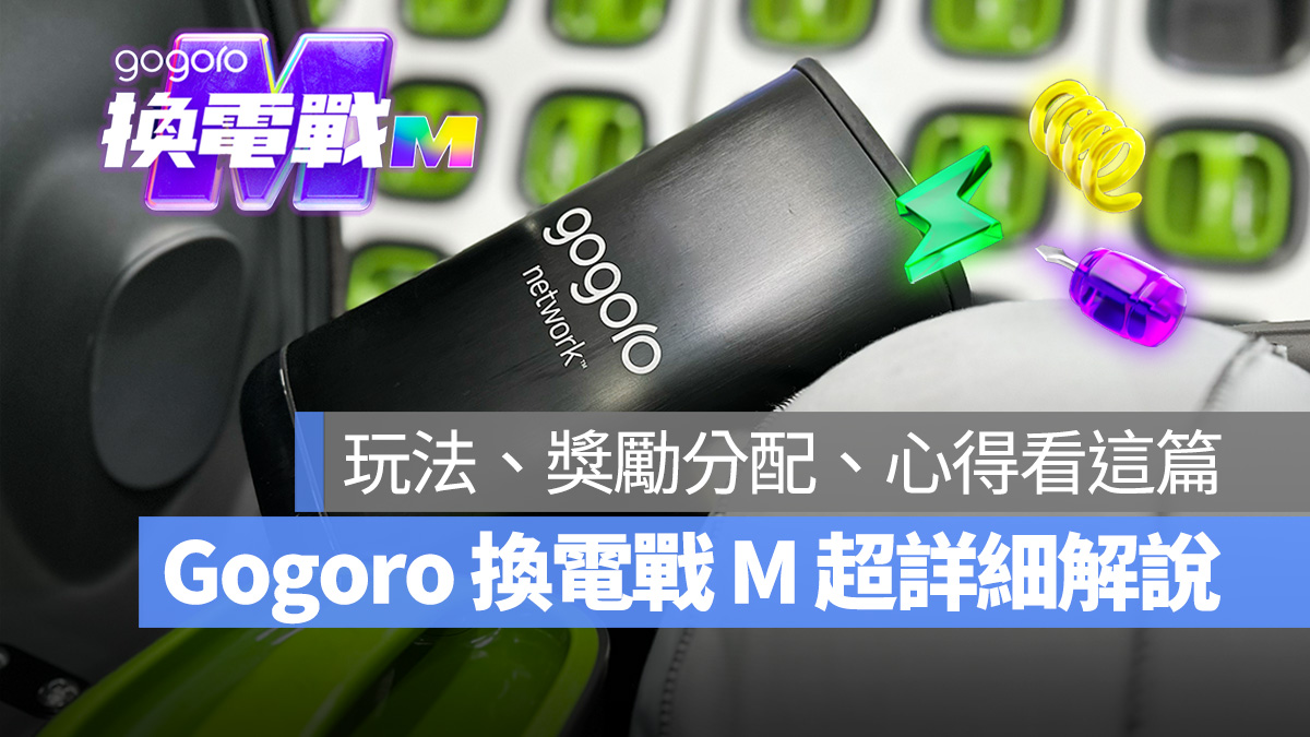 Gogoro Gogoro Network Gogoro 換電戰 M 換電站 Gogoro Rewards Gogoro Rewards 聯名卡