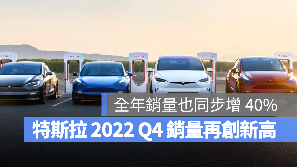 特斯拉 Tesla 2022 銷量
