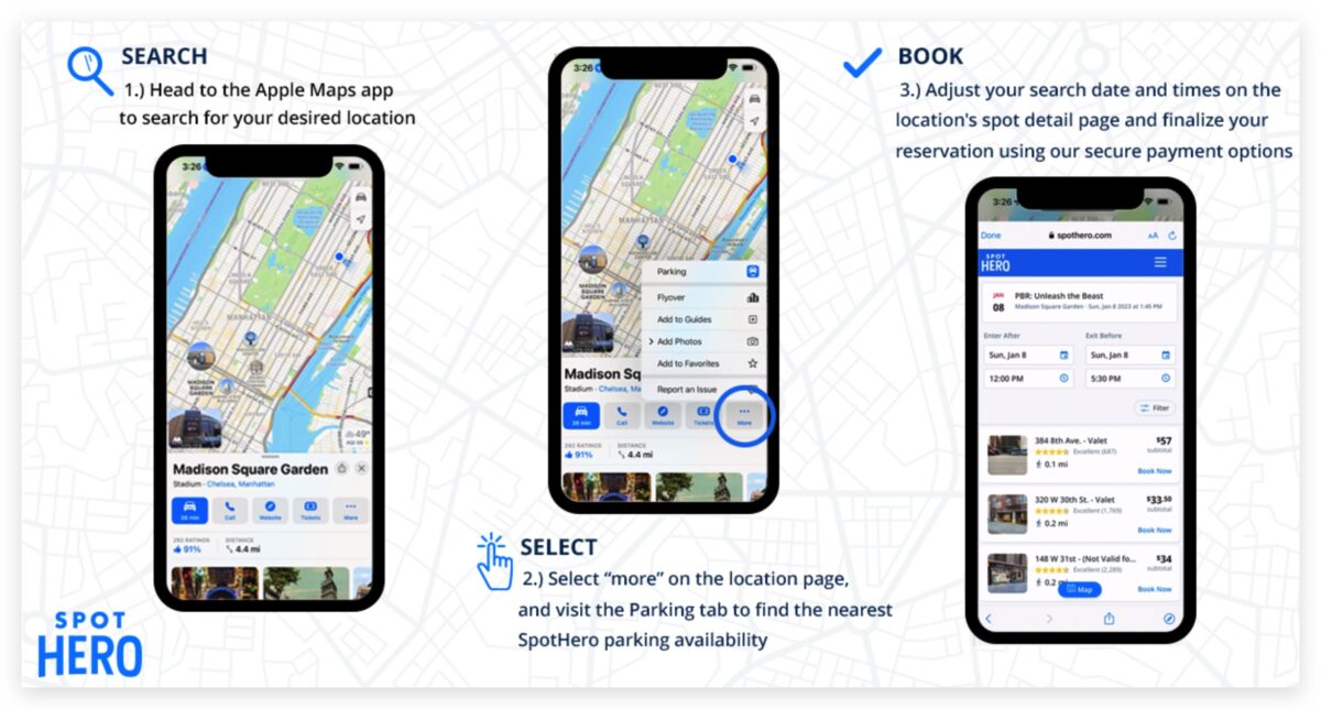 Apple Maps 地圖 停車