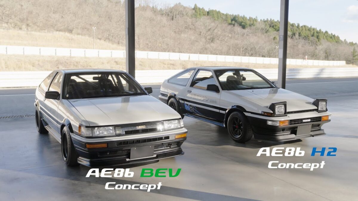 Toyota AE86 豐田 AE86 H2 Concept AE86 BEV Concept