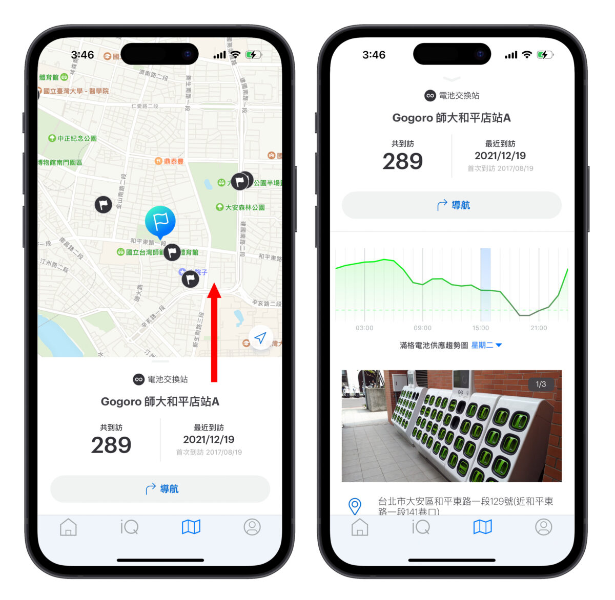 Gogoro Gogoro App GoStation 踩點紀錄 換電站踩點 Gogoro Network