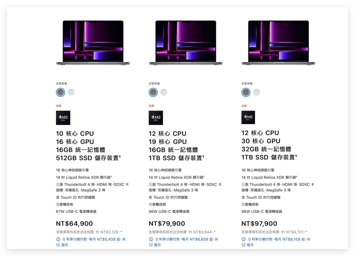M2 Pro M2 Max MacBook Pro