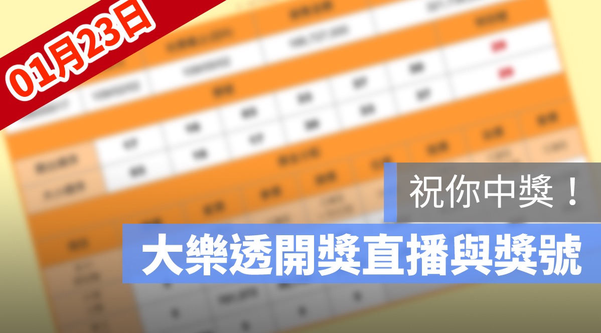 大樂透開獎,大樂透開獎直播,號碼