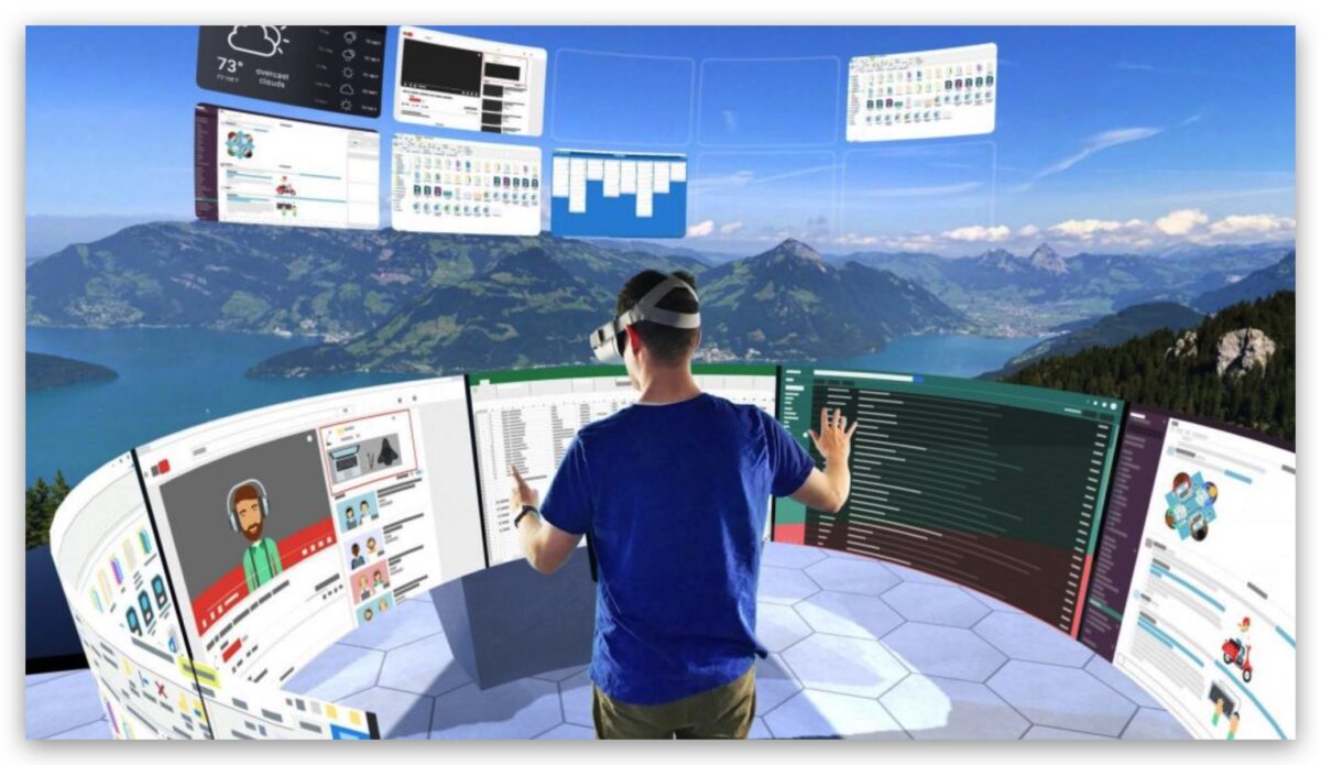 AR VR 頭戴顯示器 Apple Reality Pro