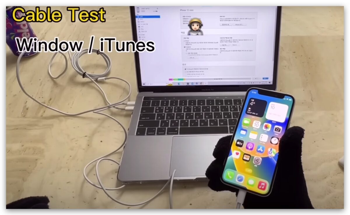 iPhone 12 mini USB-C 充電 Lightning